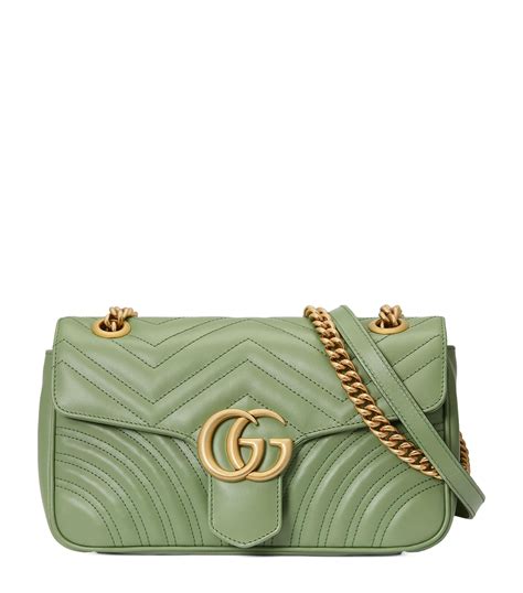 gucci marmont green|what makes gucci marmont bag.